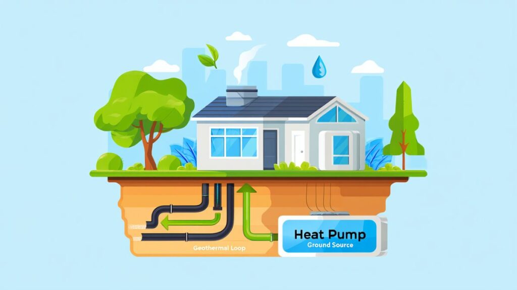 Geothermal energy for homes