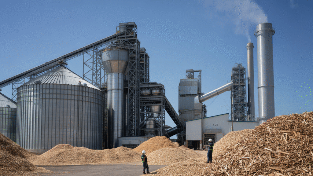 Biomass energy production