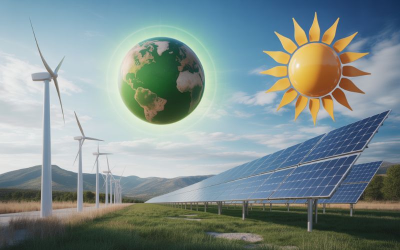 clean-air-wind-turbines-and-solar-panels-representing-benefits-of-renewable-energy