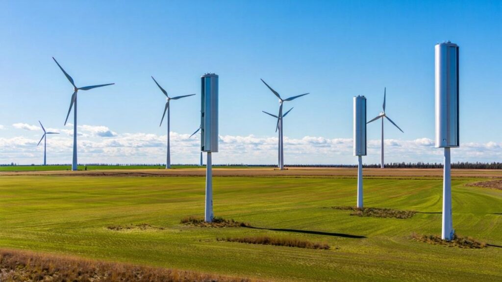 Horizontal vs vertical wind energy turbines comparison for U.S. installations